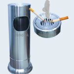 Ashtray Bin Stainless Steel