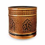 Planter hand made copper color