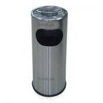 steel ashtray bin