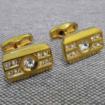 Cufflink  Golden Jewel CFLEO107