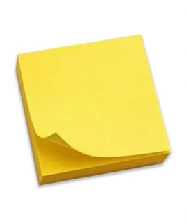 sticky notes yellow