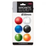 Deli Magnets 30mm 6Pcs E7825