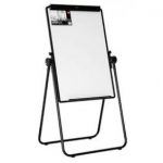 Deli White Board Magnetic 3'x2' E7891 with Filp Chart and Legs