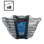 Combination Spanner Set 6-22mm 8Pcs FixTec