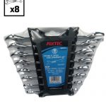 Double Open End Spanner Set 6-22mm 8Pcs FixTec