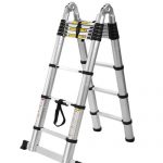 telescopic ladder foldable A shape