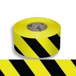 yellow black warning tape
