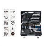 76PCS Auto/Car Socket Tool Set/ Tool Kit Fixtec