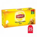 Lipton Yellow Label Tea 25 Tea Bags