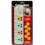 Camelion CMS-148, 4 Sockets, 5m Cable,  High Quality Power Extension