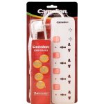 Camelion CMS-G241-U, 4 Sockets, 2 USB Charging Ports 3m Cable,  High Quality Power Extension