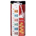 Camelion CMS-168-01, 6 Sockets, 4m Cable, High Quality Power Extension