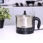 Electric Kettle, Multifunction Stainless Steel Kettle 1.2 Liters GEEPAS GK5462