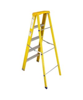 fiberglass foldable ladder 4 steps