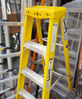 fiberglass foldable ladder 6 feet
