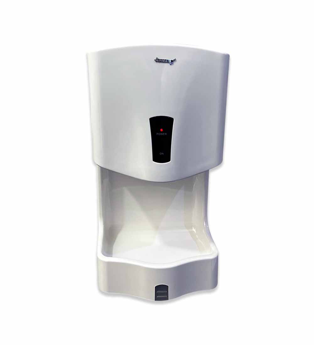 automatic hand dryer with water tray