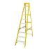 10 steps folding ladder fiberglass