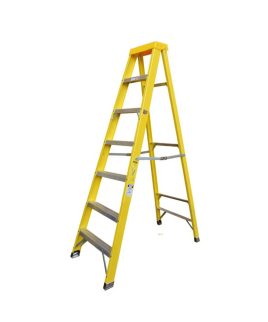 7 step fiberglass ladder