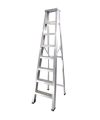 8 steps aluminium folding ladder
